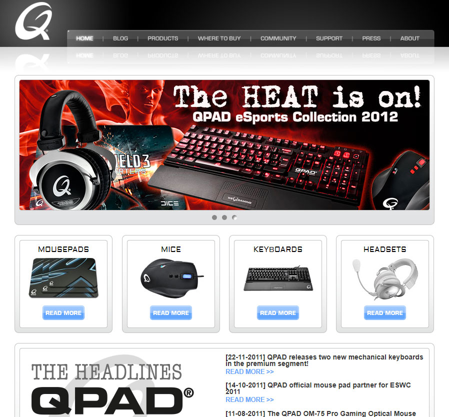 QPad Home Page