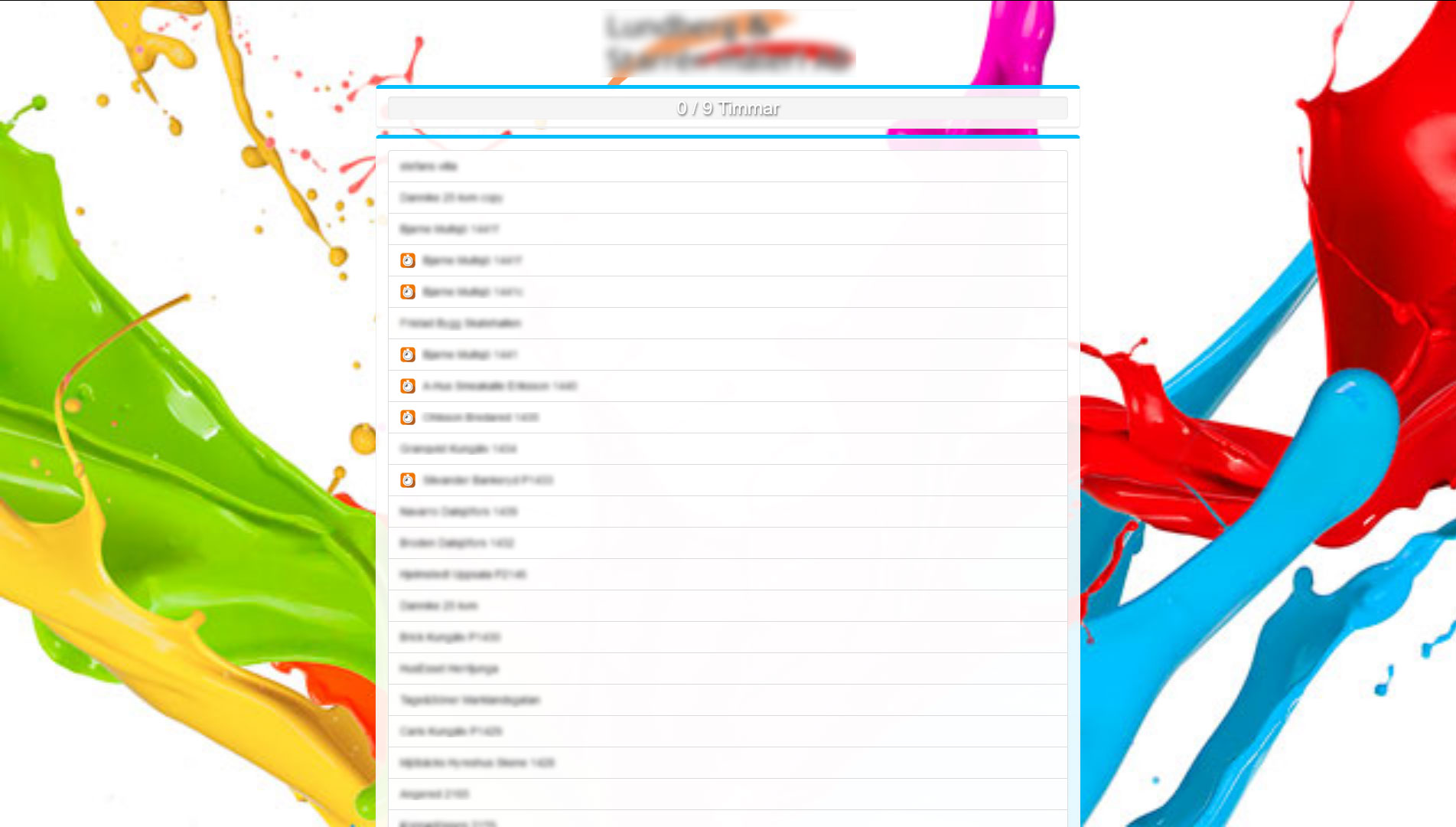 IkonTimer Job Selection