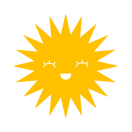 Happy Smiling Sun